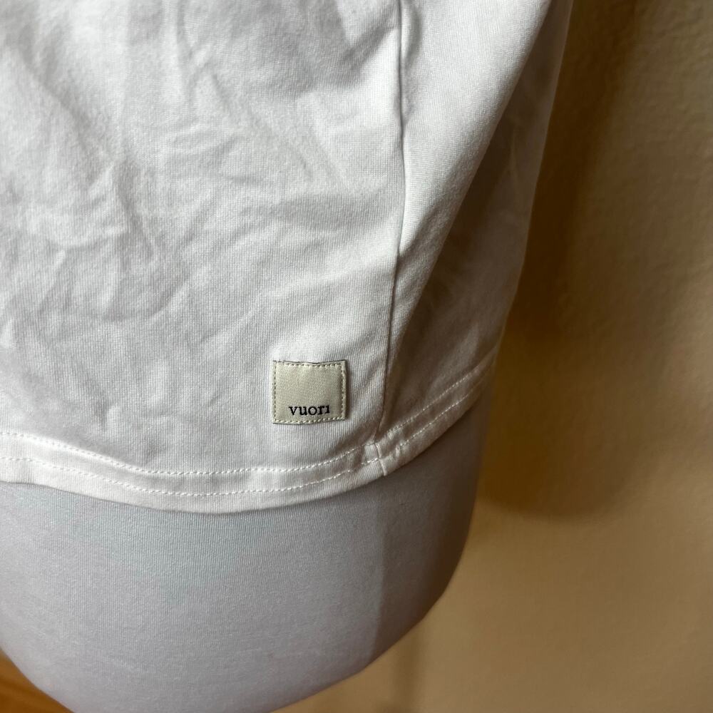 Vuori short sleeve cropped tee shirt MEDIUM - Picture 4 of 7